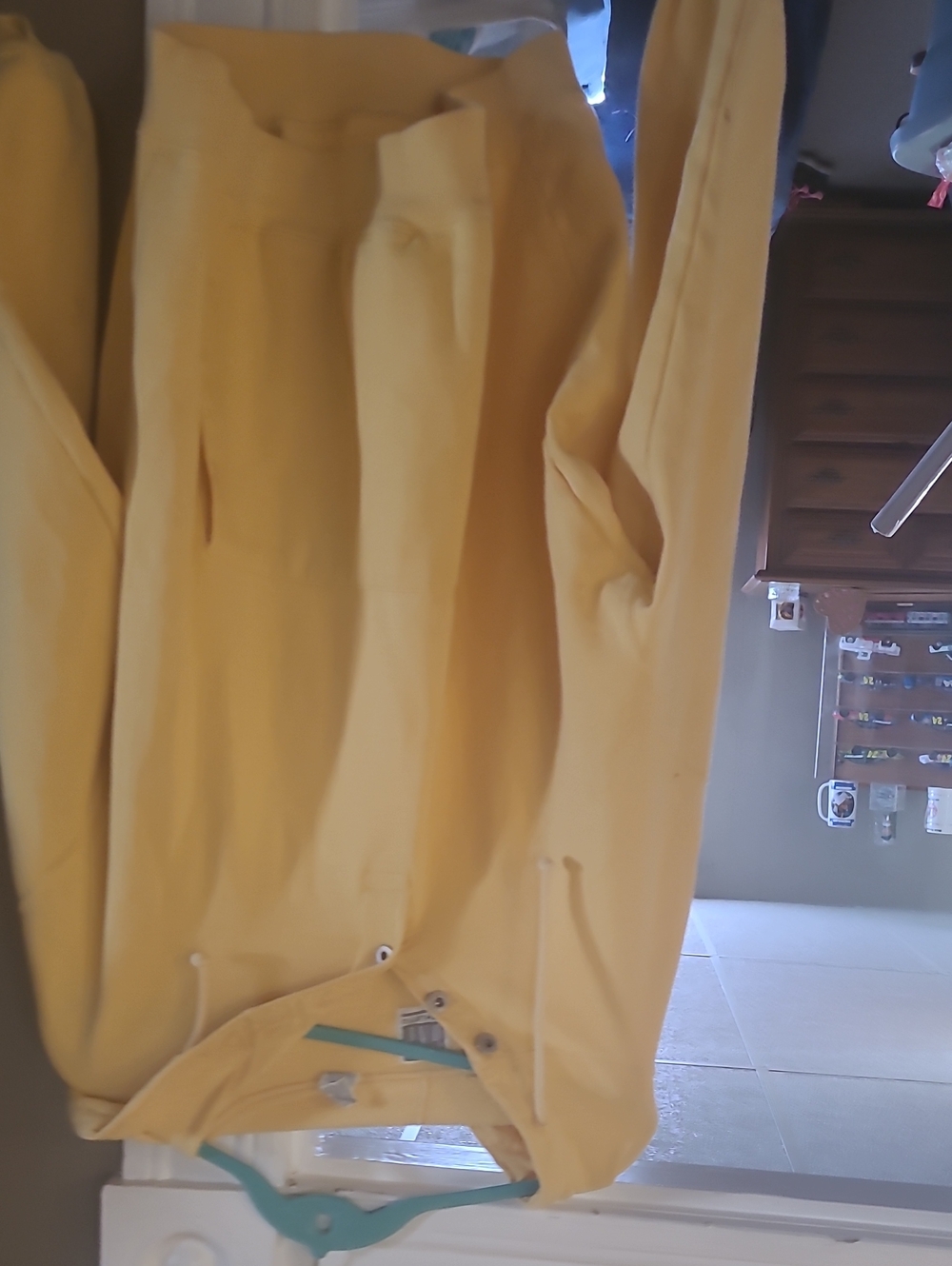 Women Yellow Hodden Size Small
